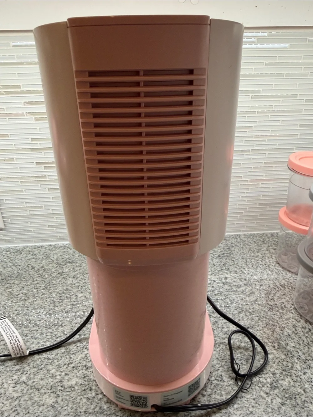 Ninja Pink Frozen Treat Maker with Matching Storage Cups